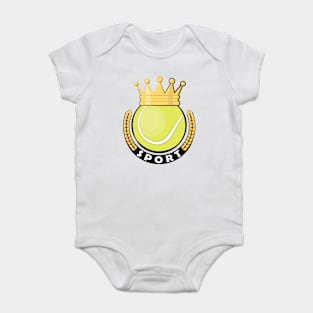 Tennis - Sports King Baby Bodysuit